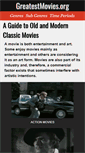 Mobile Screenshot of greatestmovies.org